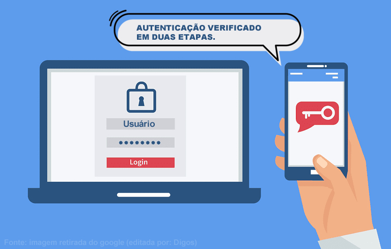 Faça segurança em duas etapas