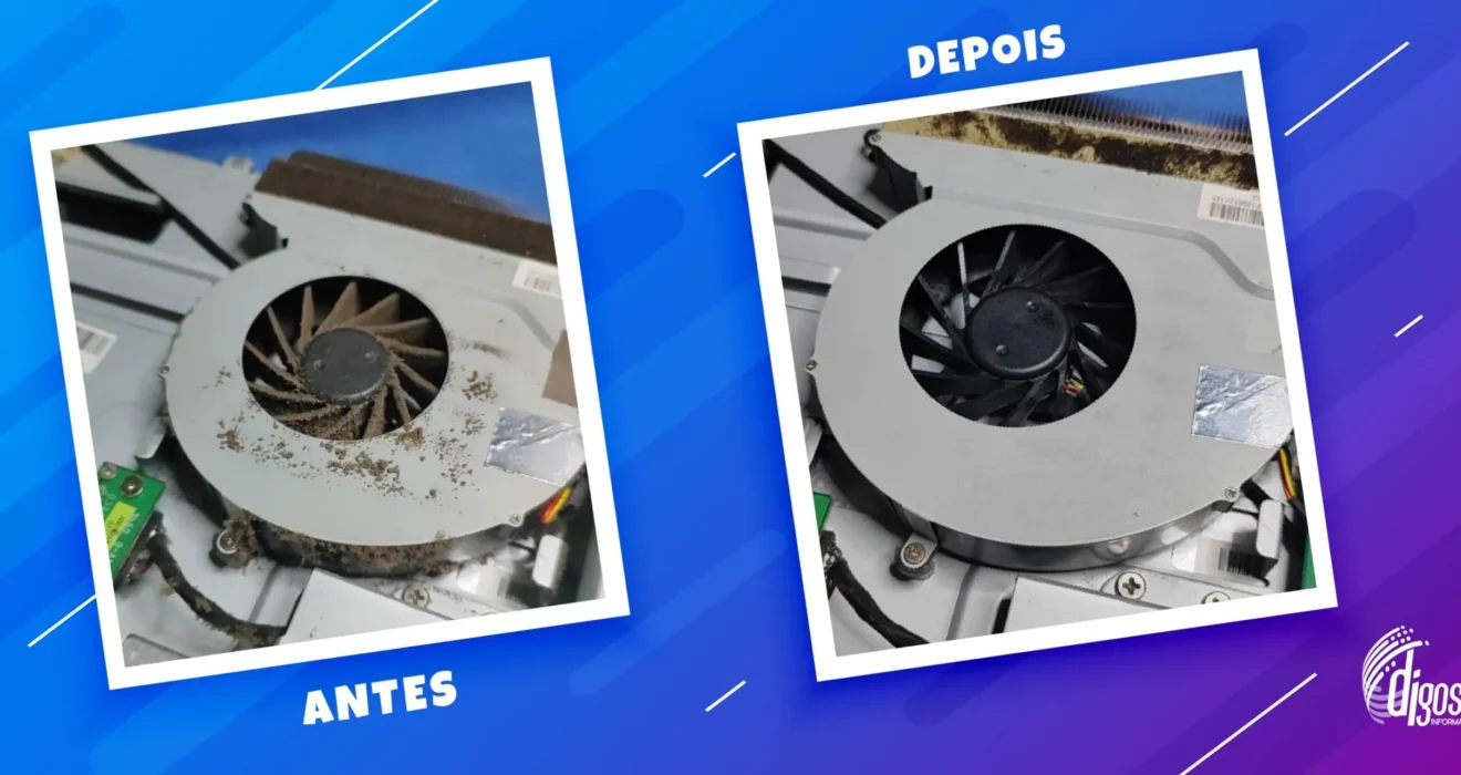 Realizamos preventiva e corretiva completa de notebooks e PCs.